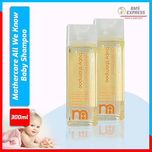 Mothercare All We Know Baby Shampoo - 300 ml England